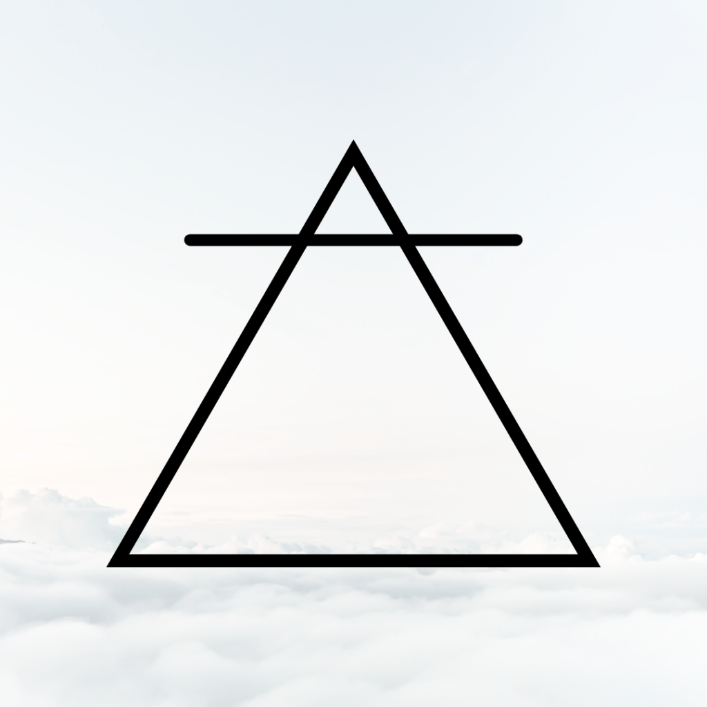 Zodiac Element Air Symbol